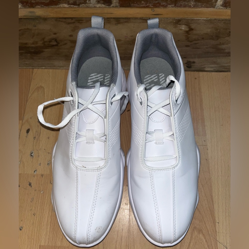 FootJoy men’s white golf shoes